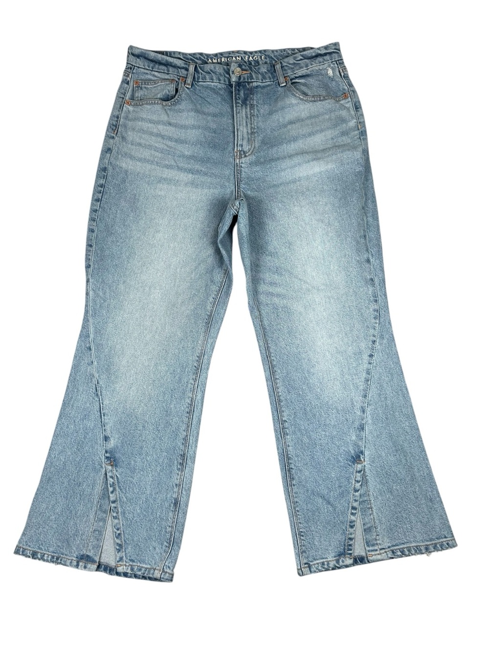 American Eagle Outfitters women's blue '90s bootcut jeans 16 SHORT